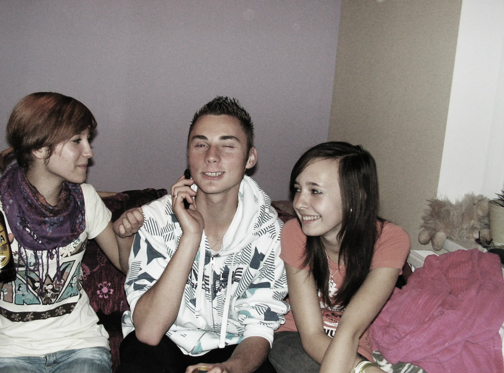 Z Patrykiem i Asi ;D. 