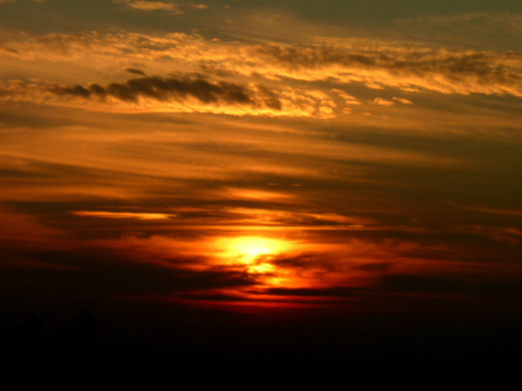 When the sun goes down...