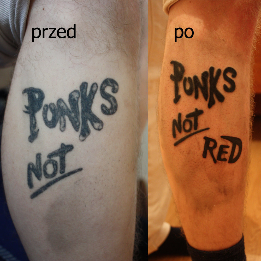 PUNKS NOT RED