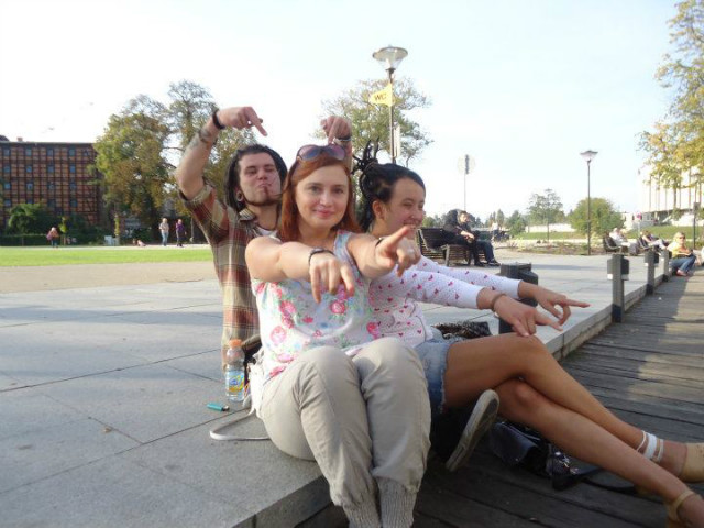 kiedys tam, z Dave i Moni :)