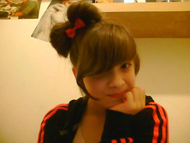 Kokarda z wlosow :o