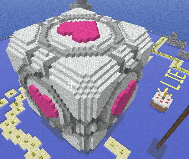 Companion Cube z portal