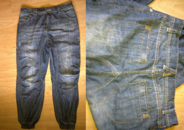 7. Baggy cubus jeansowe. 