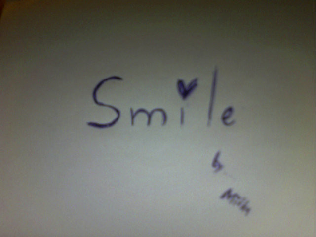 smile...