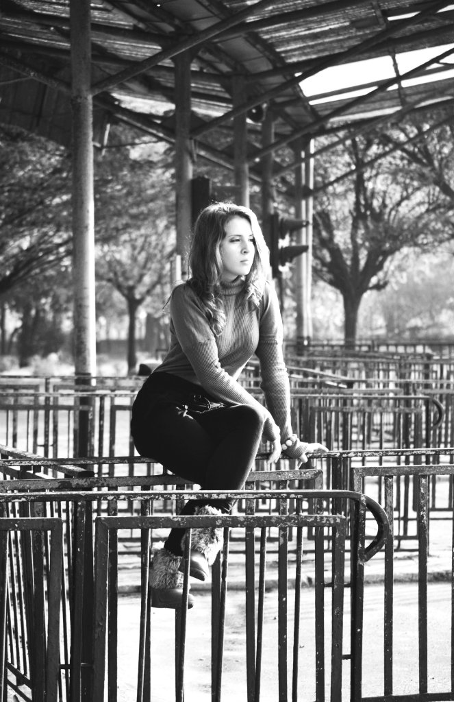 My feet dragged across ground