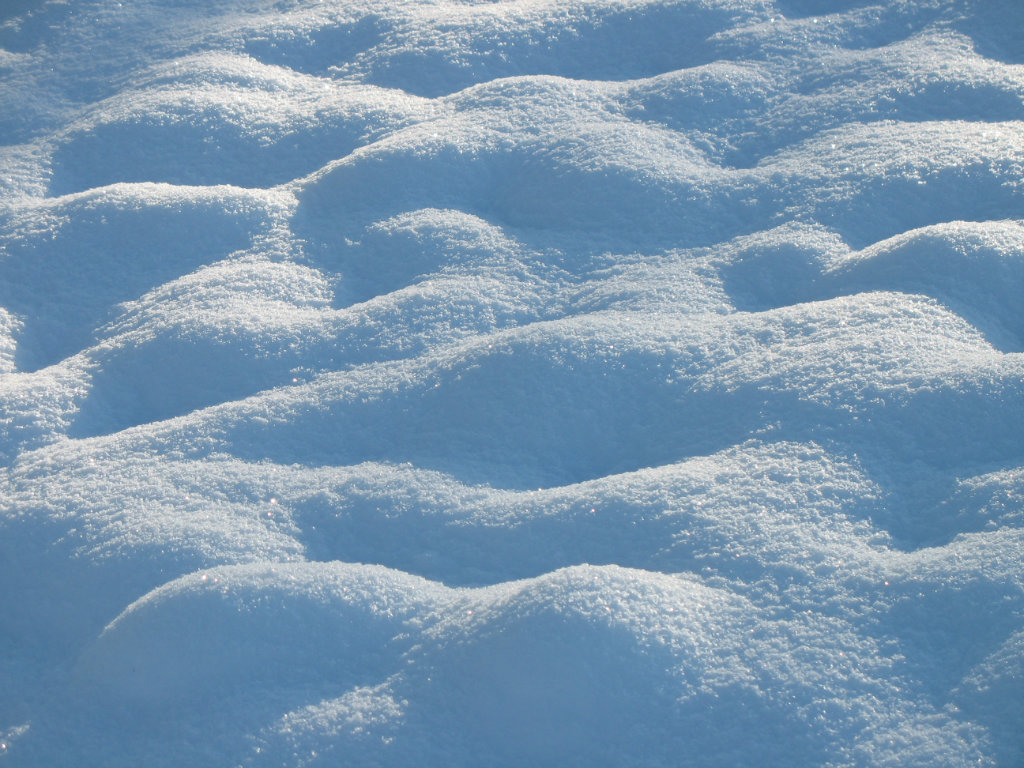 let it snow. 