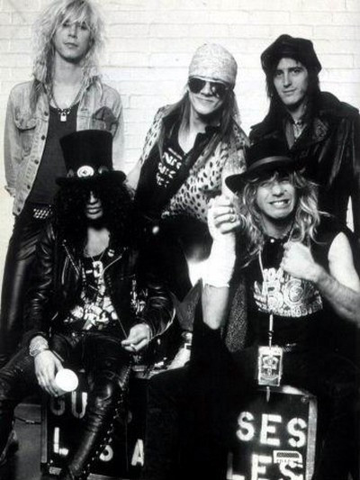 Guns'n'Roses na  pocztek dnia