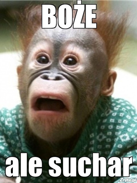 ; )
