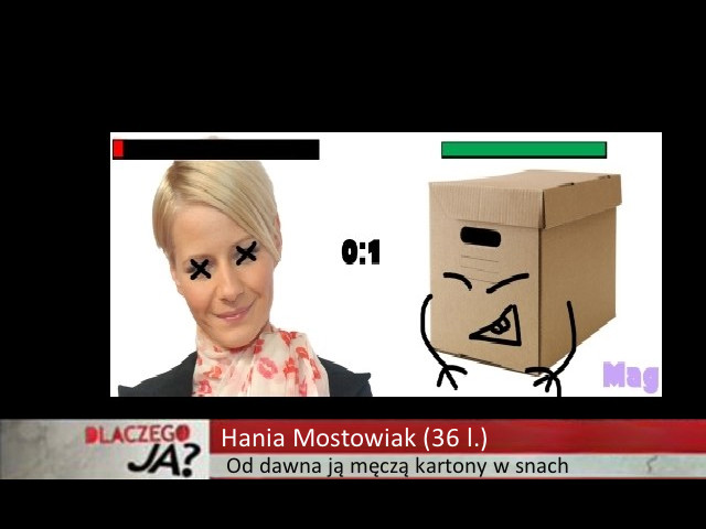 Hanka vs. kartony