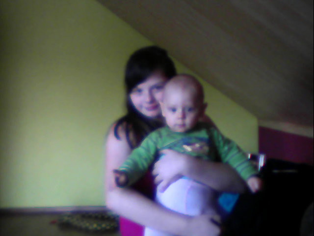 Z braciszkiem :D