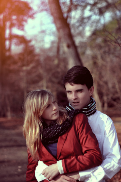 Two people one heart 