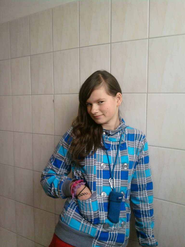 w szkolnej azience :D