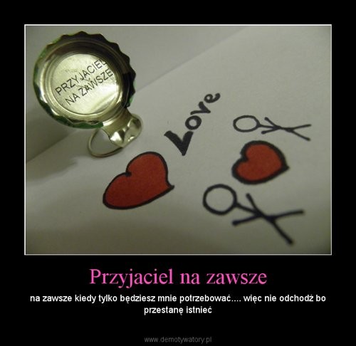 przyjaciel na zawsze