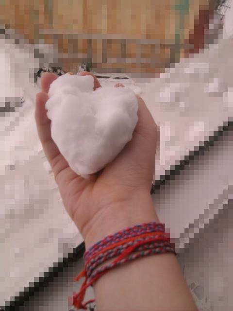 snow heart 