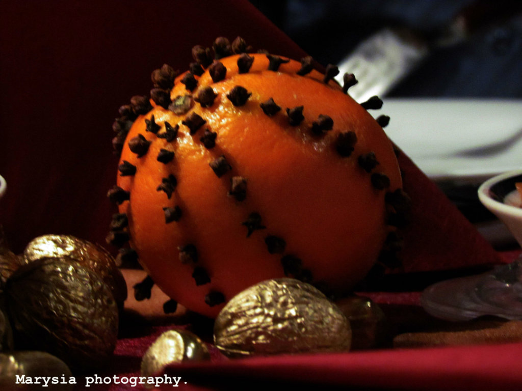 oranges and cloves
