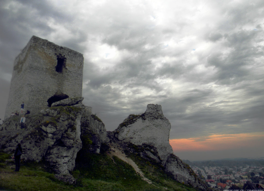 Castle in town - Olsztyn