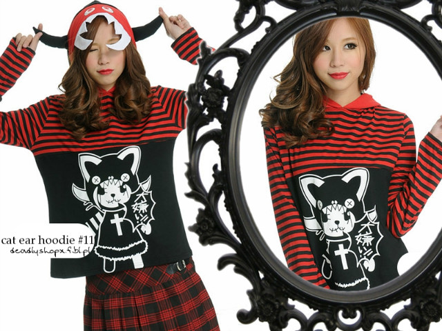 cat ear hoodie #11