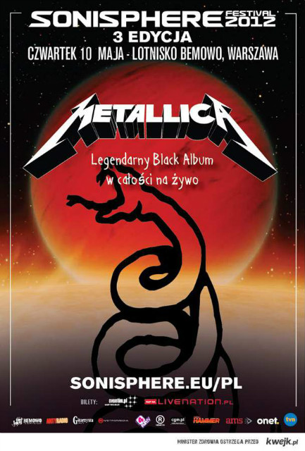 METALLICA W POLSCE