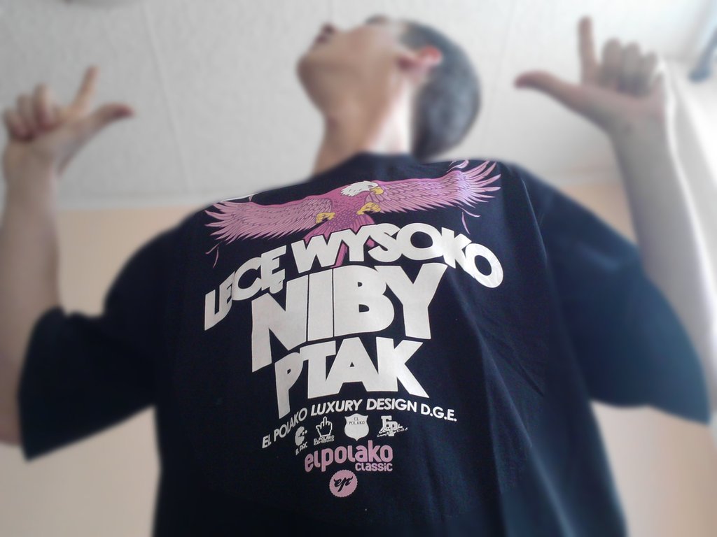 Lece wysoko niby ptak ...