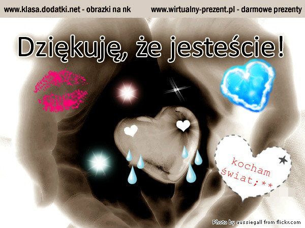 kocham was wszystkich;**