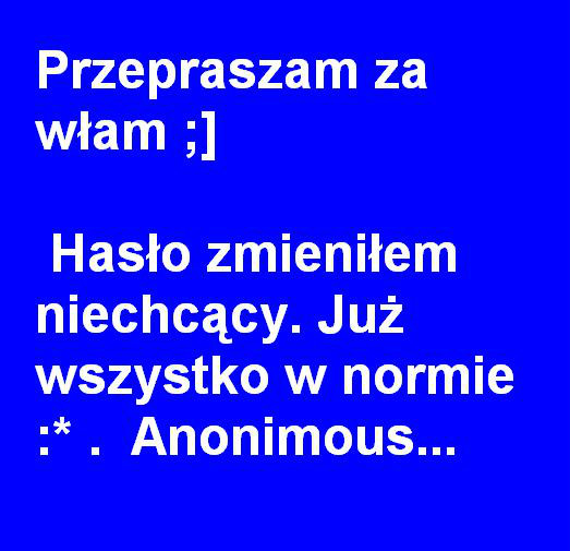 Przepraszam 