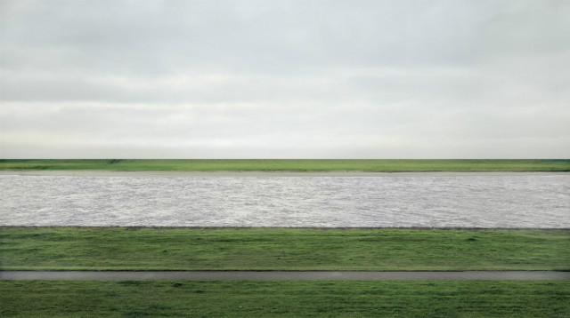 Andreas Gursky "Rhein II&qu