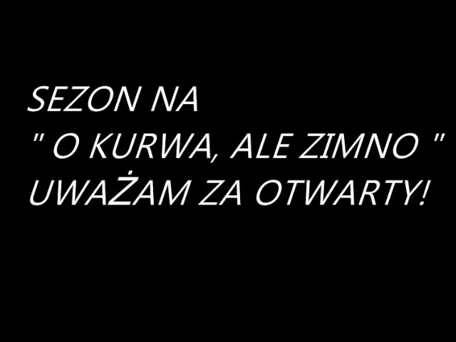 Zimnoooo .. 