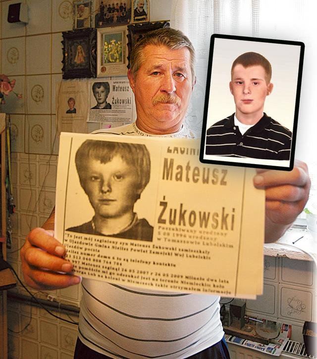 Poszukuje tego chopca zagin- 