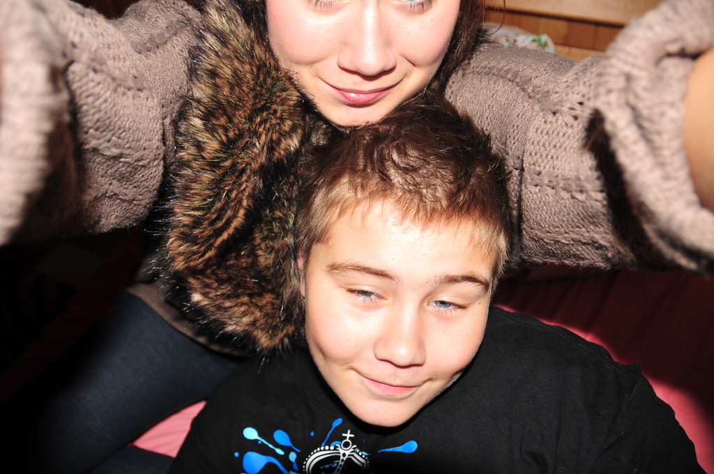 z siostrem :D