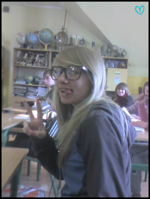 haha na lekcjii ; DD