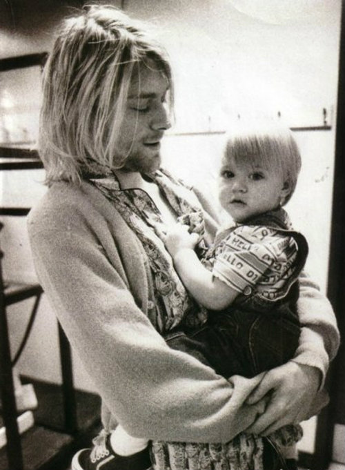 Kurt Cobain&Frances Bean Cob