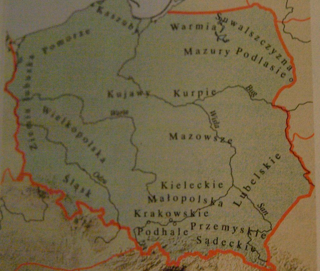 Regiony folklorystyczne.