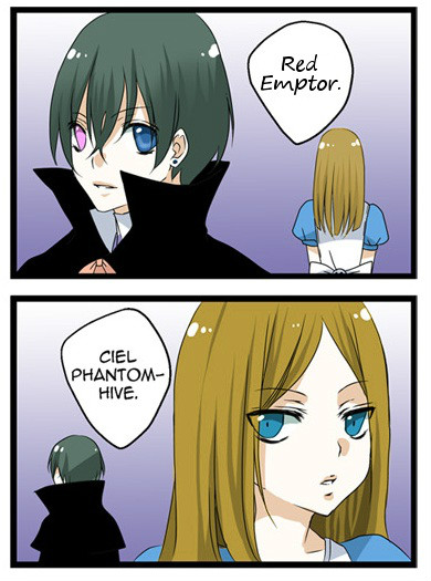 Redzia i Ciel Phantomhive