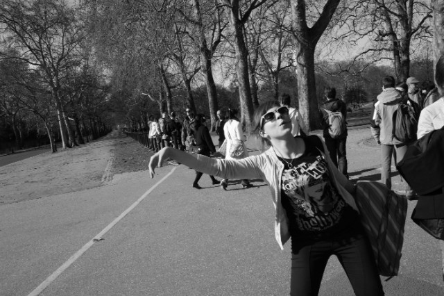 przed Buckingham palace
