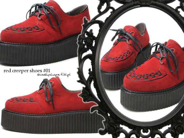 red creeper shoes #01