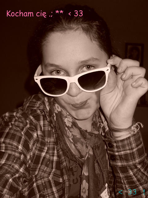 Kocham ci.  ; *** !