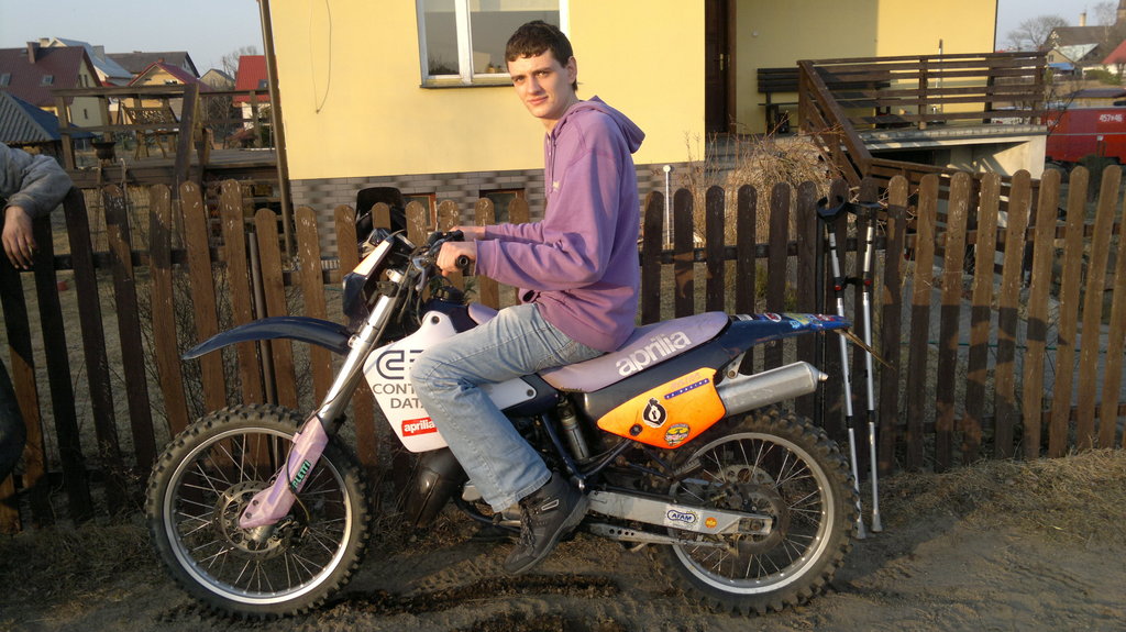 Aprilia RX 125 i Ja ! :P