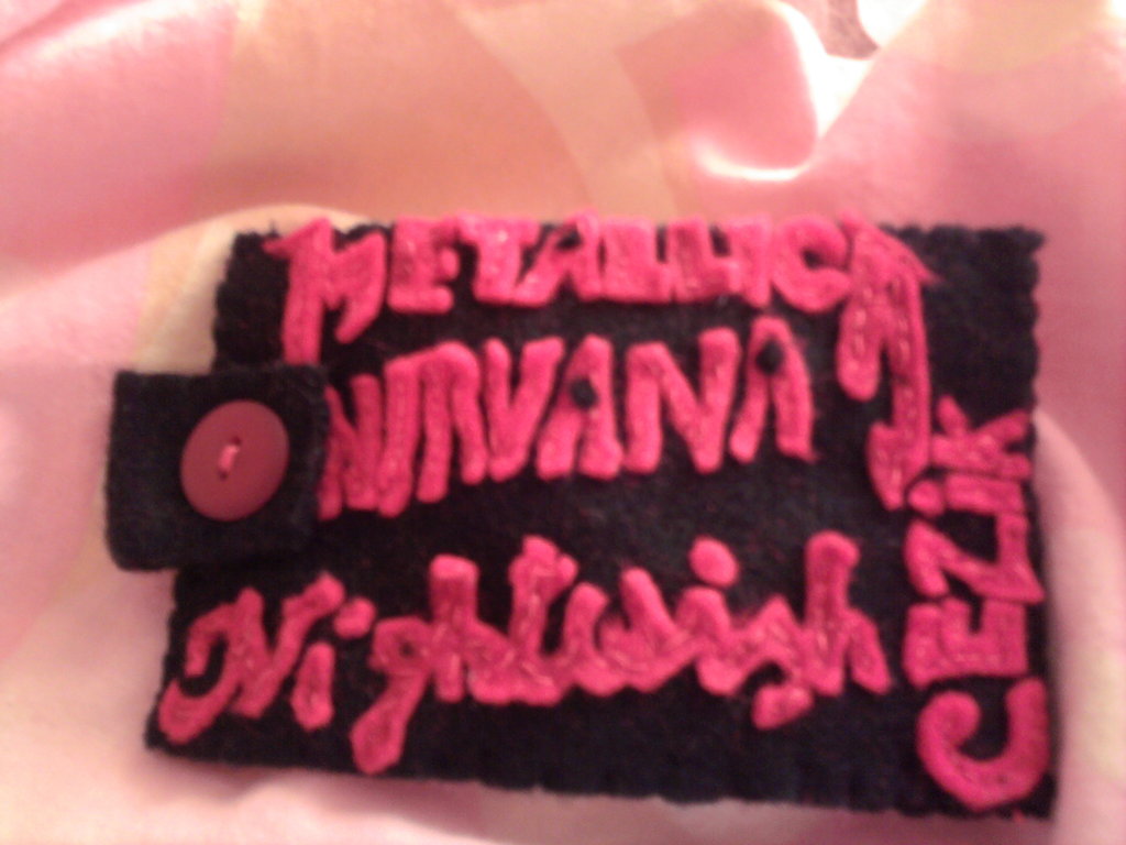 metalowe, ale z filcu :)