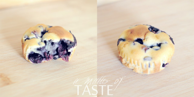 blueberry muffins