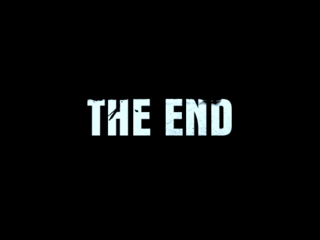 the end