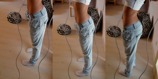 spodnie baggy ZARA