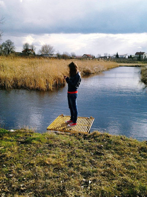 Nad stawem 