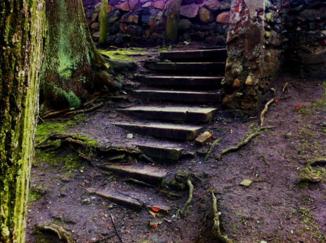 Stairway to the past...