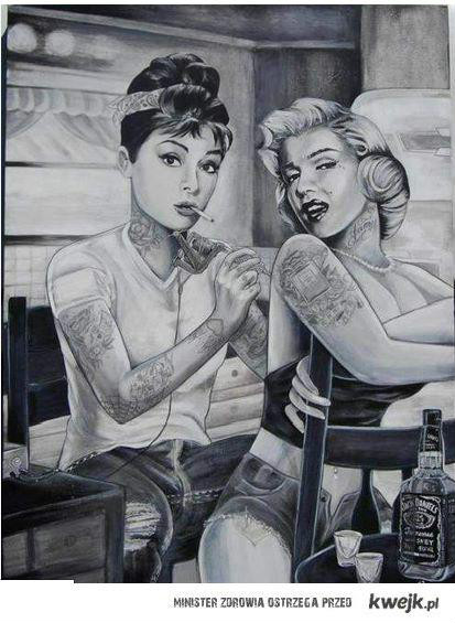 Audrey & Marilyn