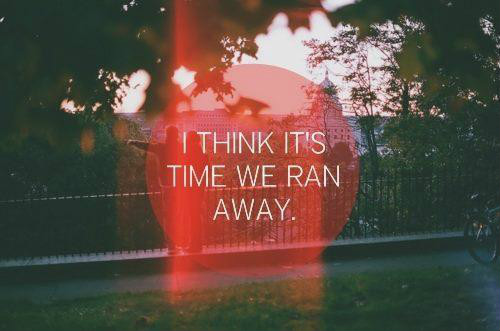 It's time?