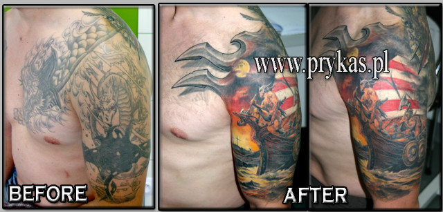 przykady pokrywania tatuay
