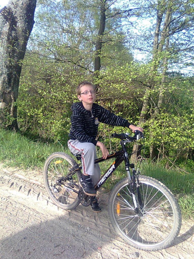 ja na swoim rowerze
