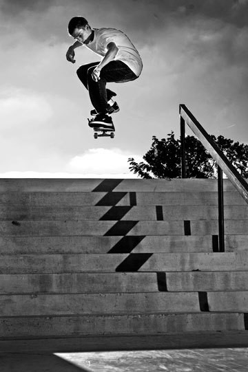 Skateboarding