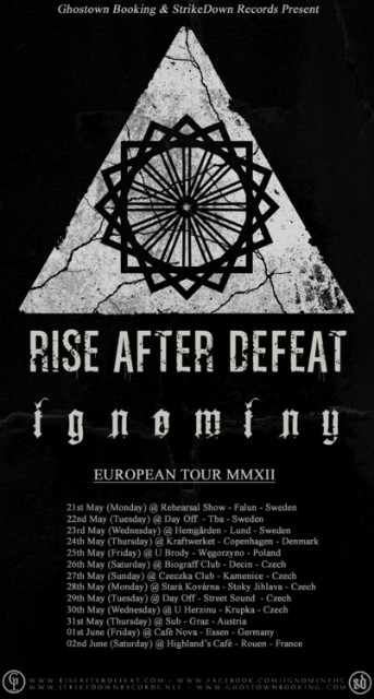 RISE AFTER DEFEAT & IGNOMINY