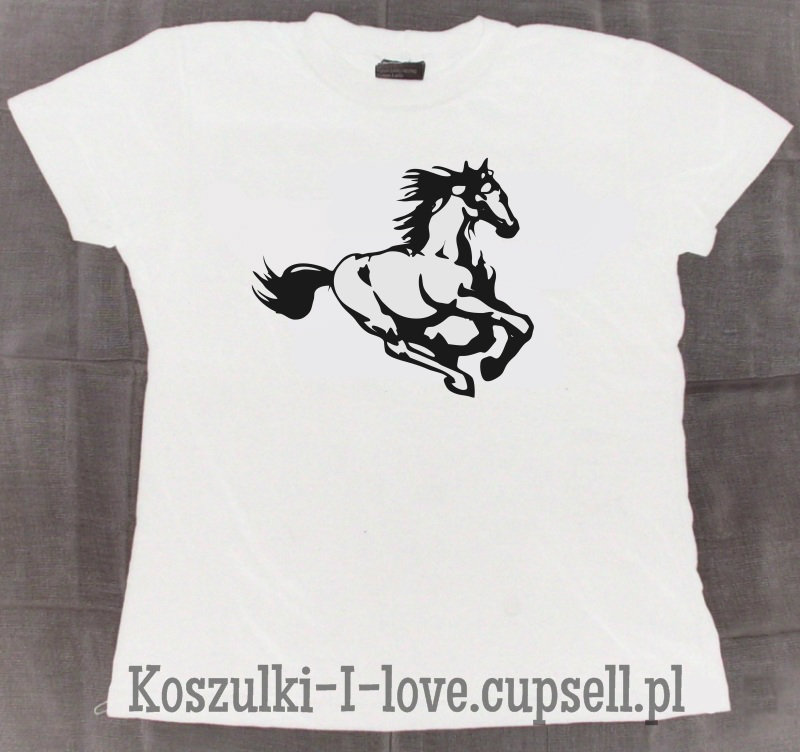koszulka z koniem - galop